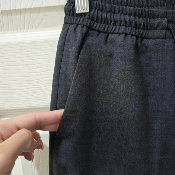 Express Conscious Edit Drawstring Waist Jogger Trouser Pants Wool Blend Size 28 - Picture 2 of 10